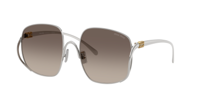 Sunglasses Miu Miu MU A57S 5AK40S 57-20 Gold display picture 3