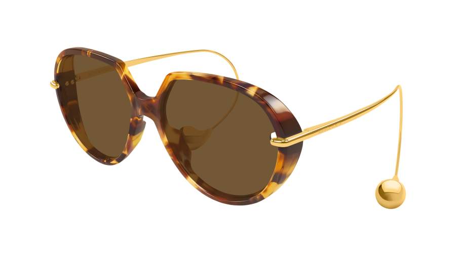 Sunglasses Bottega Veneta Drop BV1273S 005 63-12 Havana display picture 1